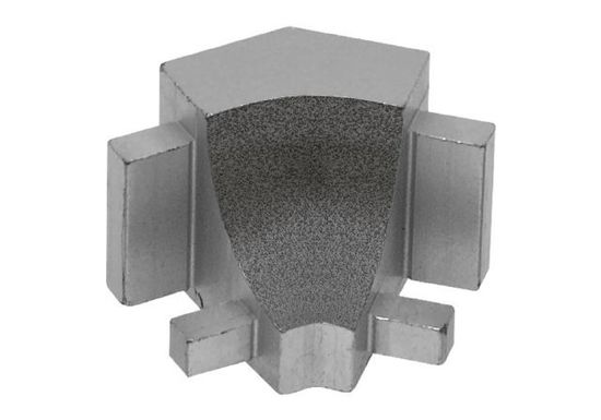 DILEX-AHK Inside Corner 135° with 3/8" (10 mm) Radius - Aluminum Stone Grey