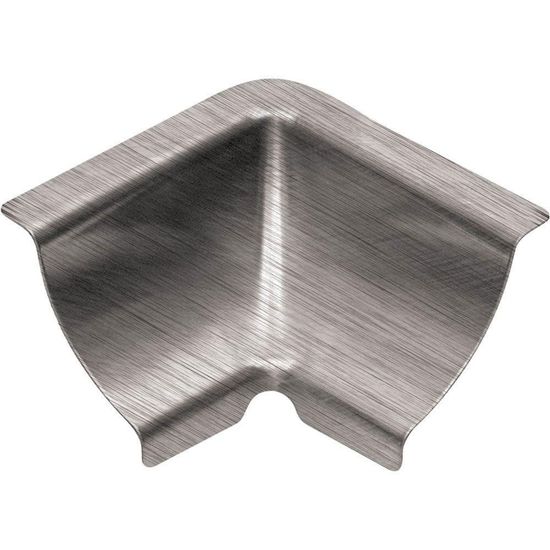 DILEX-EHK Inside Corner 135° 2-Way with 23/32" (18.5 mm) Radius - Brushed Stainless Steel (V2)
