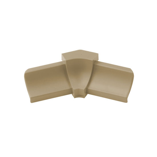 DILEX-PHK Inside Corner 135° avec un radius de 3/8" (10 mm) - plastique PVC beige clair