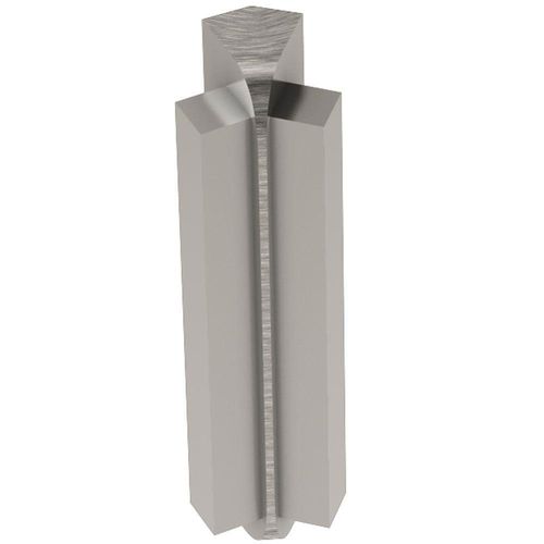 Schluter - RONDEC-CT - Coin intérieur 90° - alum. anodisé nickel brossé 3/8