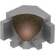 DILEX-AHK Inside Corner 90° with 3/8" (10 mm) Radius - Aluminum Bronze