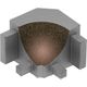 DILEX-AHK Coin intérieur 90° avec un radius de 3/8" Aluminium Bronze