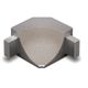 DILEX-AHKA Inside Corner 90° with 3/8" Radius Anodized Aluminum Cream