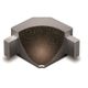 DILEX-AHKA Inside Corner 90° with 3/8" Radius Anodized Aluminum Bronze