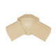 DILEX-PHK Inside Corner 90° avec un radius de 3/8" Plastique PVC Bahamas