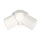 DILEX-PHK Inside Corner 90° avec un radius de 3/8" Plastique PVC Blanc