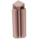 RONDEC-STEP Inside Corner 90° with 2-1/4" Vertical Leg Anodized Aluminum Satin Copper 5/16" (8 mm)