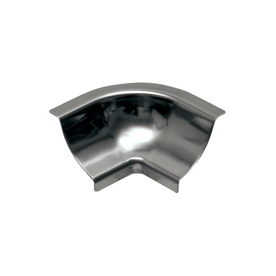 DILEX-HKU Coin intérieur 90° 3-directions avec un radius de 1-7/16" (36 mm) - acier inoxydable (V2)