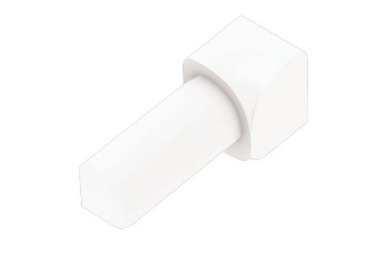 RONDEC Inside Corner 90° - PVC Plastic Bright White 1/2" (12.5 mm) 