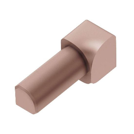 RONDEC Inside Corner 90° - Aluminum Anodized Matte Copper 3/8" (10 mm) 