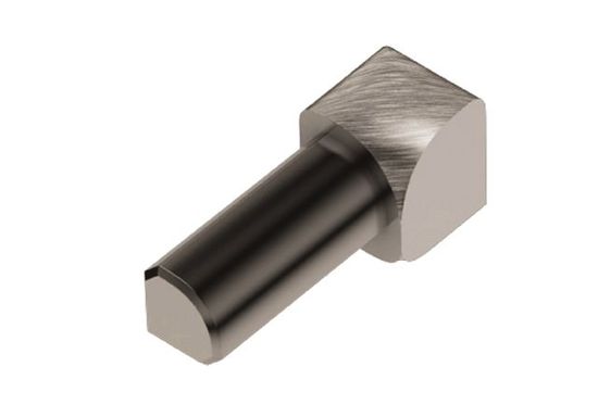 RONDEC Inside Corner 90° Anodized Aluminum Brushed Nickel 3/8" (10 mm)