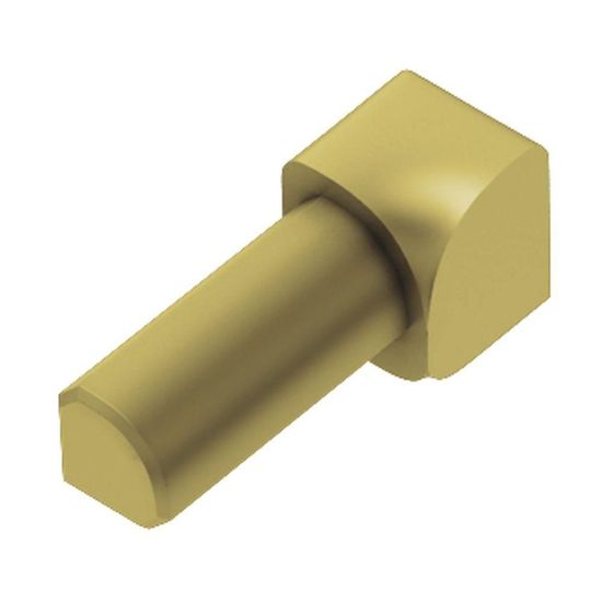 RONDEC Inside Corner 90° - Aluminum Anodized Matte Brass 1/2" (12.5 mm) 