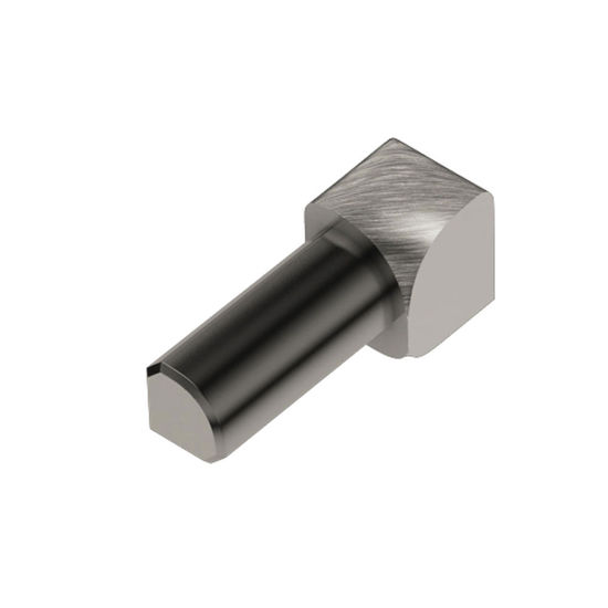 RONDEC Inside Corner 90° - Aluminum Anodized Brushed Nickel 1/4" (6 mm) 