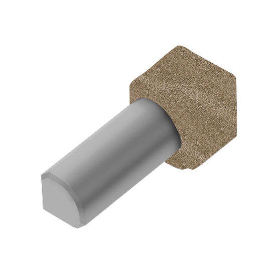 RONDEC Inside Corner 90° - Aluminum Beige 1/4" (6 mm) 