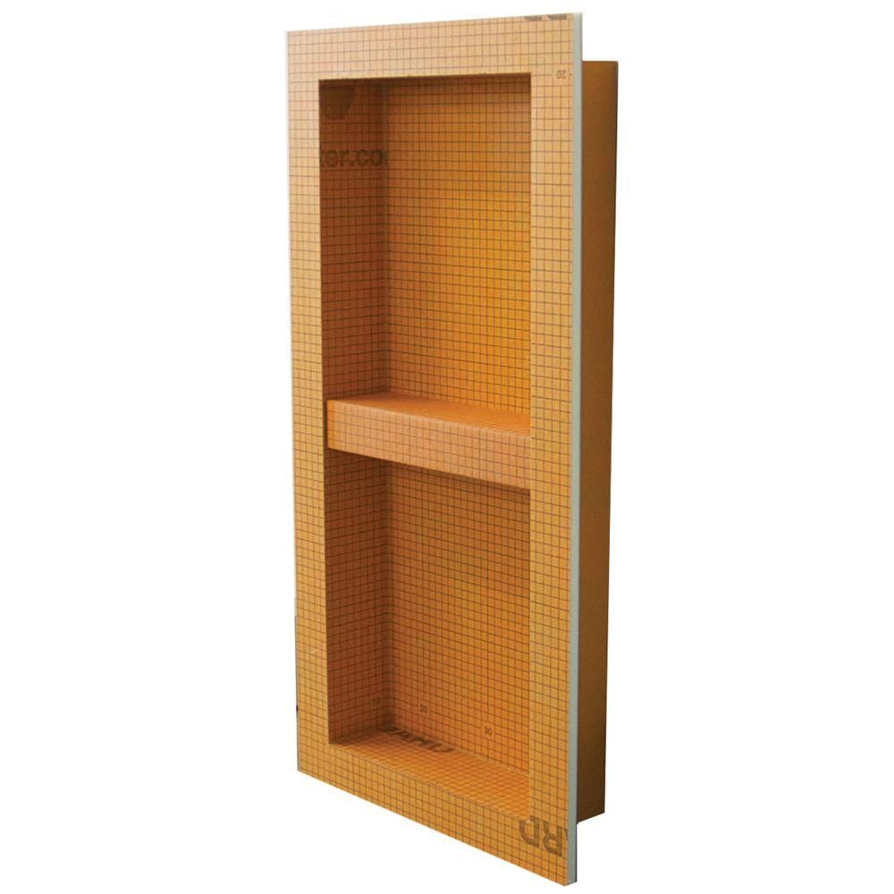 Schluter KERDIBOARDSN Prefabricated Shower Niche with Shelf 12"x 28