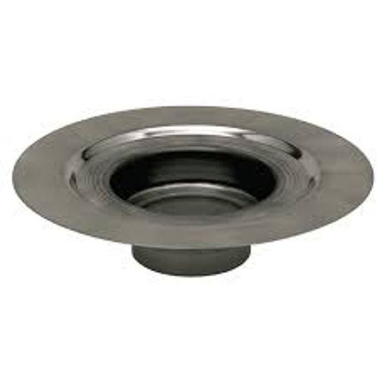 Flange KERDI-DRAIN with No-Hub Outlet 3" - Stainless Steel (V2)