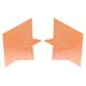 KERDI-KERECK Ensemble de coins pour banc 5 droit - 5 gauche