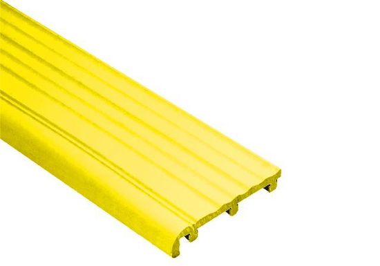 TREP-B Replacement Tread - PVC Plastic Yellow 2-1/8" (52 mm) x 8' 2 1/2"