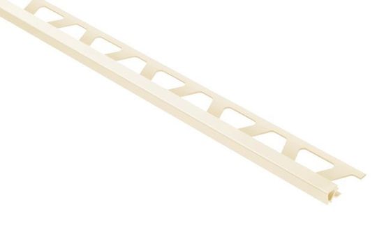 QUADEC Profilé de bordure carré - plastique PVC sable 5/16" (8 mm) x 8' 2-1/2"