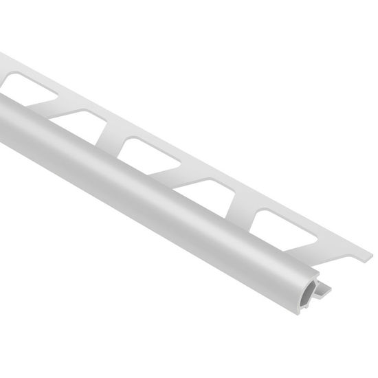 RONDEC Bullnose Trim - PVC Plastic Classic Grey 3/8" (10 mm) x 8' 2-1/2"