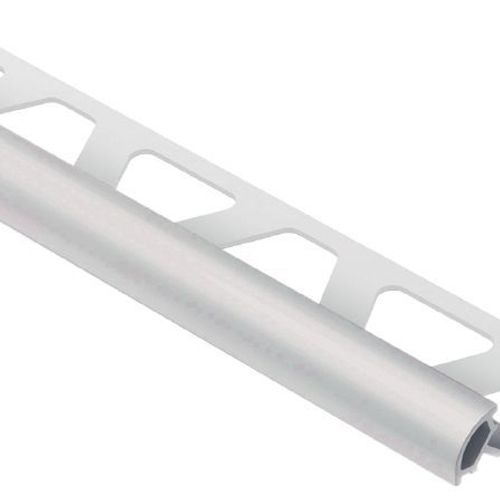 Schluter - RONDEC Bullnose Trim - PVC Plastic Light Grey 7/16