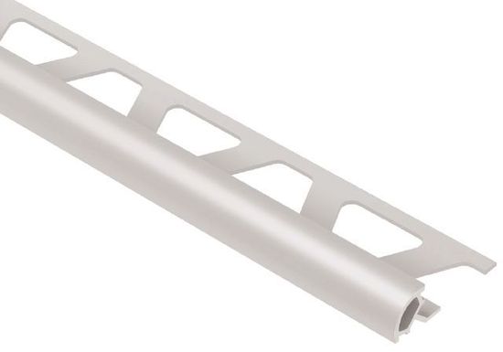 RONDEC Bullnose Trim - PVC Plastic Classic Grey 7/16" (11 mm) x 8' 2-1/2"
