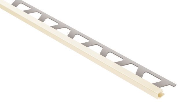 Schluter QUADEC Square Edge Trim - Aluminum Sand Pebble 5/16" (8 Mm) X ...