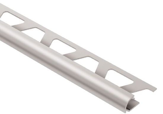 RONDEC Bullnose Edge Trim Satin Anodized Aluminum 1/2" (12.5 mm) x 10'