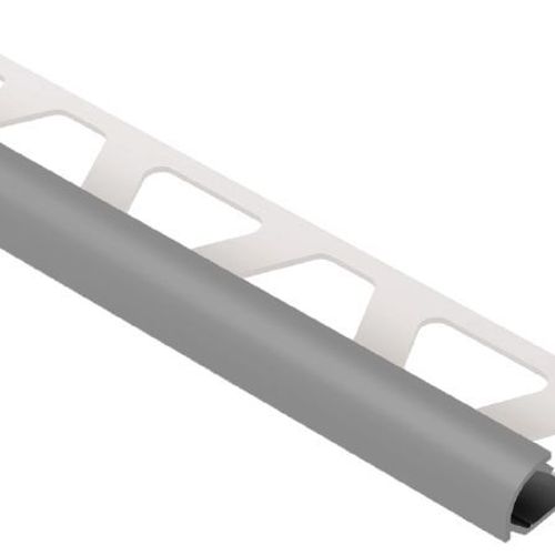 Schluter - RONDEC - Profilé de bordure rond - acier inoxydable (V2) 1/2