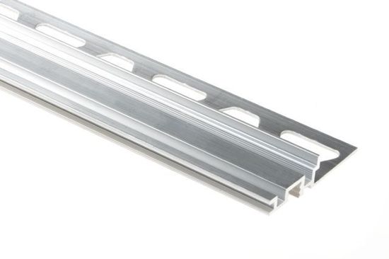 TREP-S Support de profilé de nez de marche - aluminium 1-1/32" x 8' 2-1/2" x 3/8" (10 mm)
