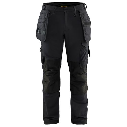 Blaklader Work Pants 4Way Stretch 9900 Black 34/32 FloorBox