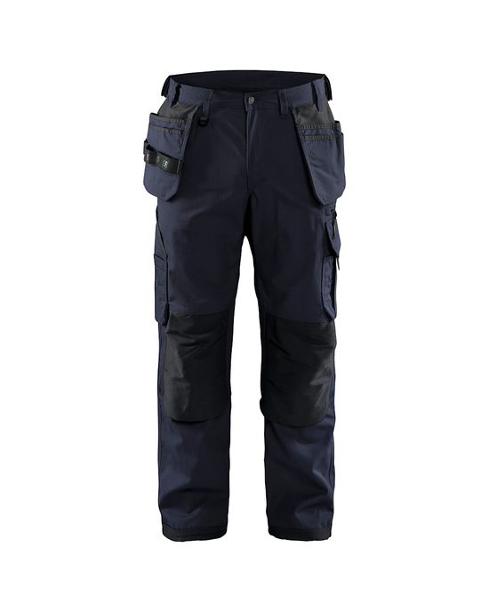 Pantalon antidéchirure avec poches utilitaires #8600 Marine foncé 40/30