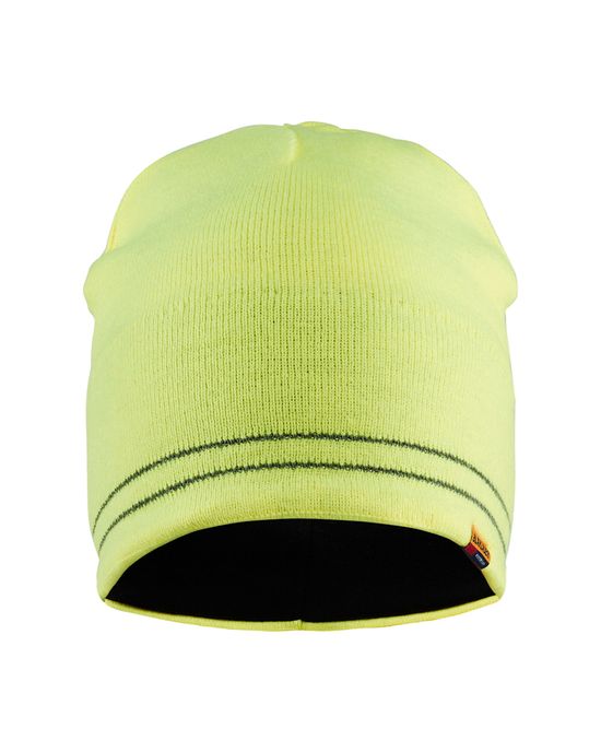 Hi-Vis Reflective Beanie #3300 Yellow One Size