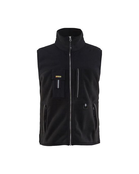 Two Fisted Fleece Vest #9900 Black L