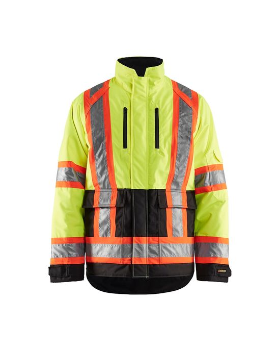 Hi-Vis Winter Jacket #3399 Yellow/Black L