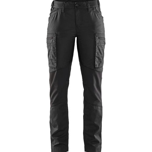 Blaklader 71591845 PANTALON DE SERVICE POUR DAMES EN STRETCH, Noir, taille C50