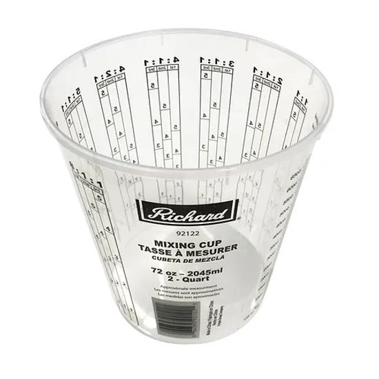 Measuring Mixing Cup Plastic 72 oz