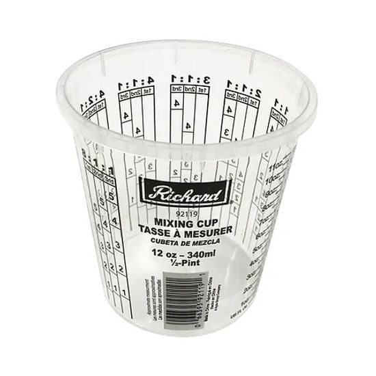Measuring Mixing Cup Plastic 12 oz