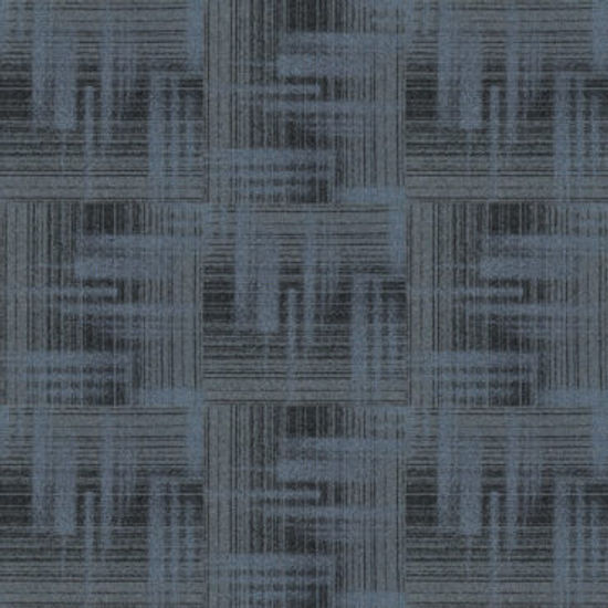 Carpet Tiles Bandwidth Commodore Blue 19-45/64" x 19-45/64"