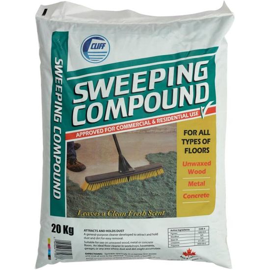 Cliff Sweeping Compound - 45 lb