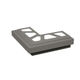 BARA-RAK Coin extérieur 90° pour profilés de bordure de balcon Aluminium Gris métallique