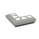 BARA-RAK Coin extérieur 90° pour profilés de bordure de balcon Aluminium Gris classique