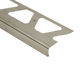 BARA-RW Profilé de bordure de balcon acier inoxydable (V2) 1" (25 mm) de x 8' 2-1/2"