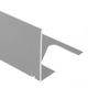 BARA-RWL Profilé de bordure de balcon aluminium gris classique 1" (25 mm) x 8' 2-1/2"