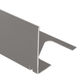 BARA-RWL Profilé de bordure de balcon aluminium gris métallique 3" (75 mm) x 8' 2-1/2"