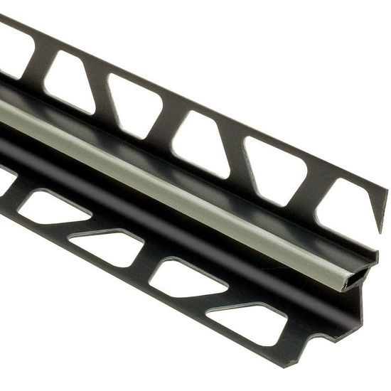 DILEX-EKE Profilé de joint de mouvement pour angles muraux - plastique PVC gris 33/64" x 15/32" x 8' 2-1/2"
