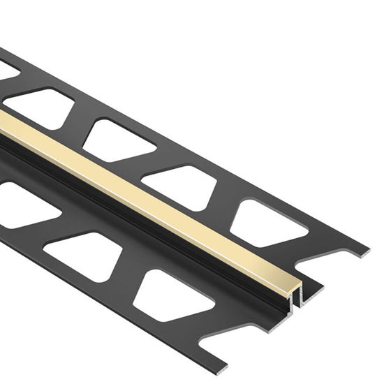 DILEX-BWS Profilé pour joint de surface avec zone de mouvement de 3/16" - plastique PVC sable 11/32" (9 mm) x 8' 2-1/2"