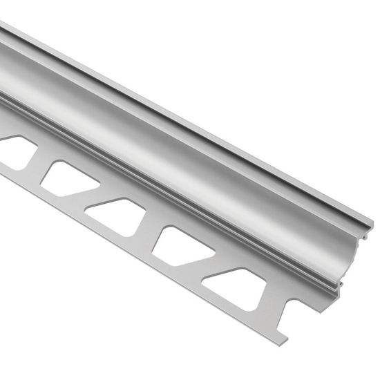 DILEX-AHK Profilé à gorge avec un radius de 3/8" - aluminium anodisé mat 5/16" (8 mm) x 8' 2-1/2"