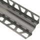 DILEX-EHK Profilé à gorge avec un radius de 23/32" Acier inoxydable (V4) 7/16" (11 mm) x 7/16" x 8' 2-1/2"