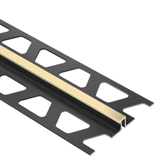 DILEX-BWS Profilé pour joint de surface avec zone de mouvement de 3/16" - plastique PVC sable 1/2" (12.5 mm) x 8' 2-1/2"